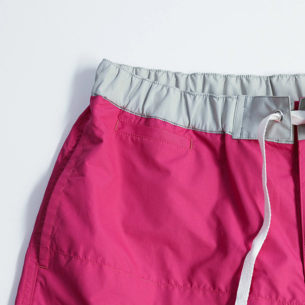 BOARD SHORTS 3LINE - LT PURPLE×GRAY