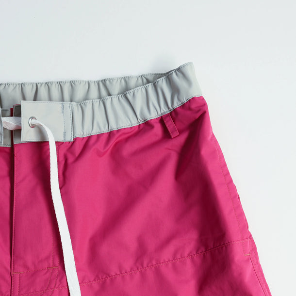 BOARD SHORTS 3LINE - LT PURPLE×GRAY