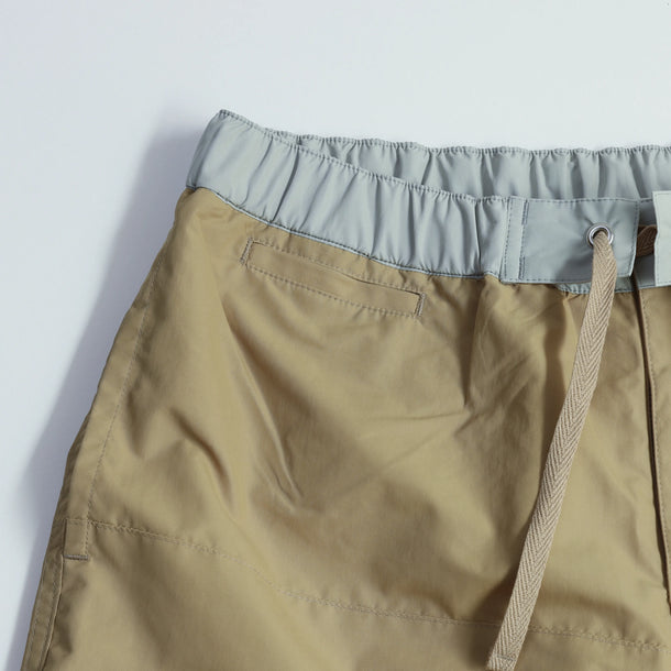 BOARD SHORTS 3LINE BEIGE×GRAY