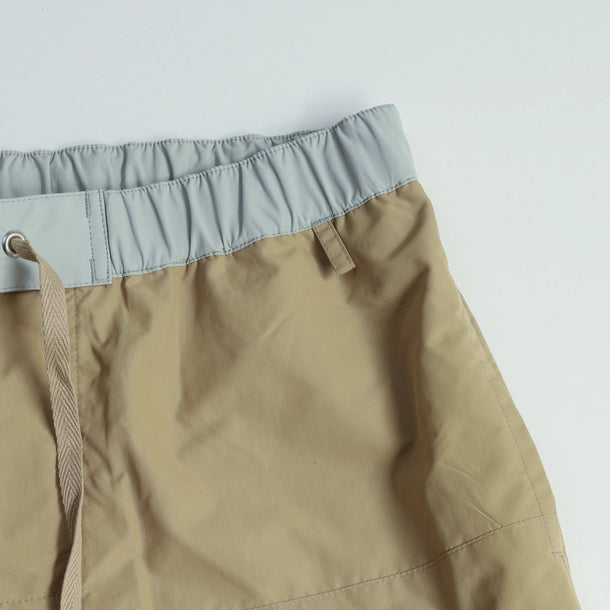 BOARD SHORTS 3LINE BEIGE×GRAY