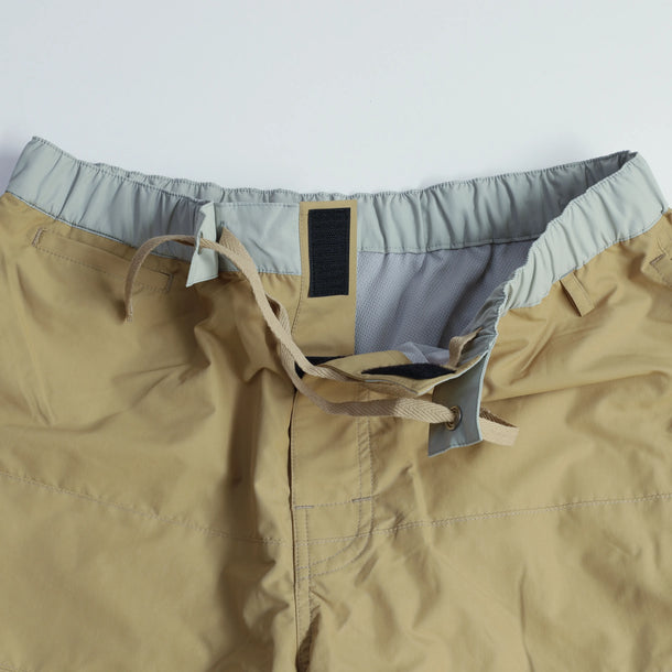 BOARD SHORTS 3LINE BEIGE×GRAY