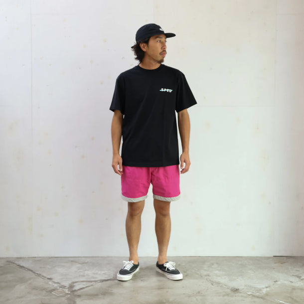 BOARD SHORTS 3LINE - LT PURPLE×GRAY