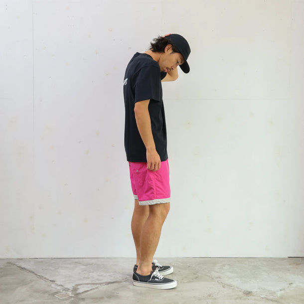 BOARD SHORTS 3LINE - LT PURPLE×GRAY