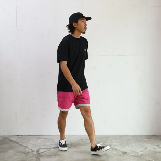 BOARD SHORTS 3LINE - LT PURPLE×GRAY