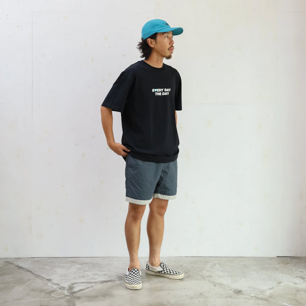BOARD SHORTS 3LINE - CHARCOAL×GRAY