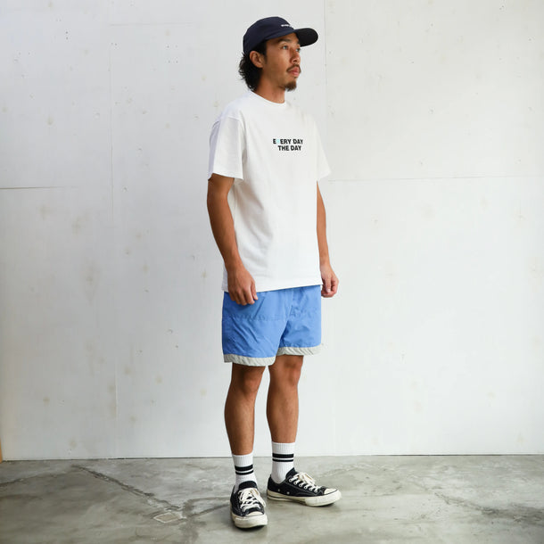 BOARD SHORTS 3LINE - BLUE×GRAY