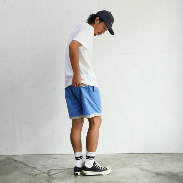 BOARD SHORTS 3LINE - BLUE×GRAY