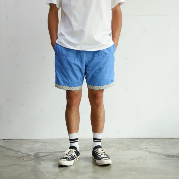 BOARD SHORTS 3LINE - BLUE×GRAY