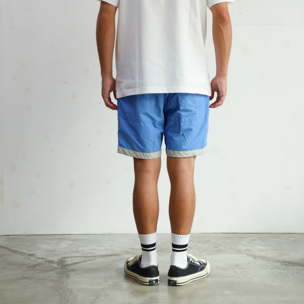 BOARD SHORTS 3LINE - BLUE×GRAY
