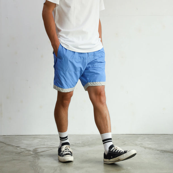 BOARD SHORTS 3LINE - BLUE×GRAY