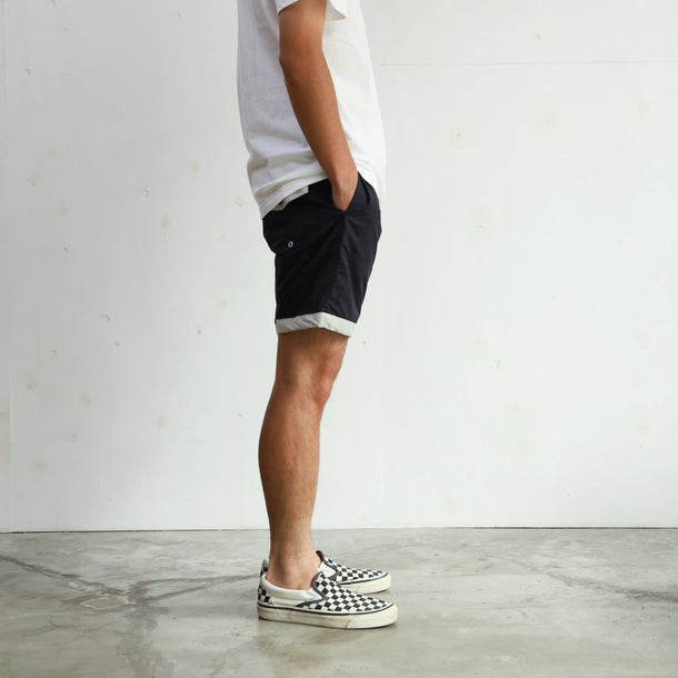 BOARD SHORTS 3LINE BLACK×GRAY