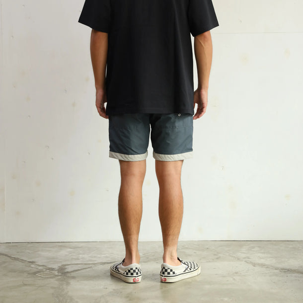 BOARD SHORTS 3LINE - CHARCOAL×GRAY