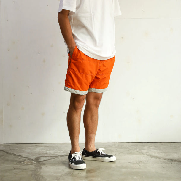 BOARD SHORTS 3LINE ORANGE×GRAY