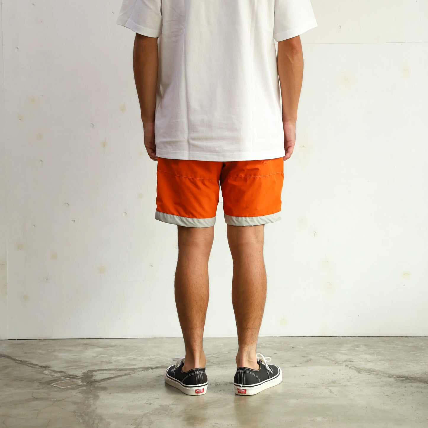 BOARD SHORTS 3LINE ORANGE×GRAY