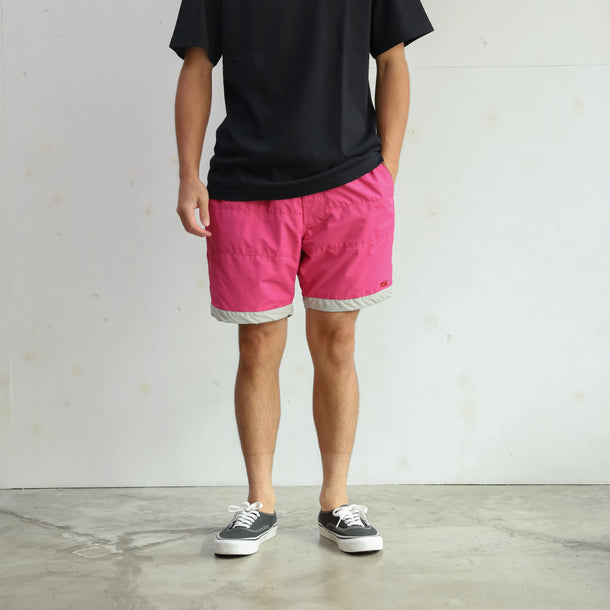 BOARD SHORTS 3LINE - LT PURPLE×GRAY