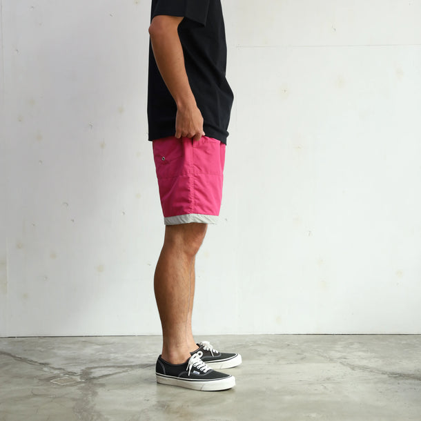 BOARD SHORTS 3LINE - LT PURPLE×GRAY