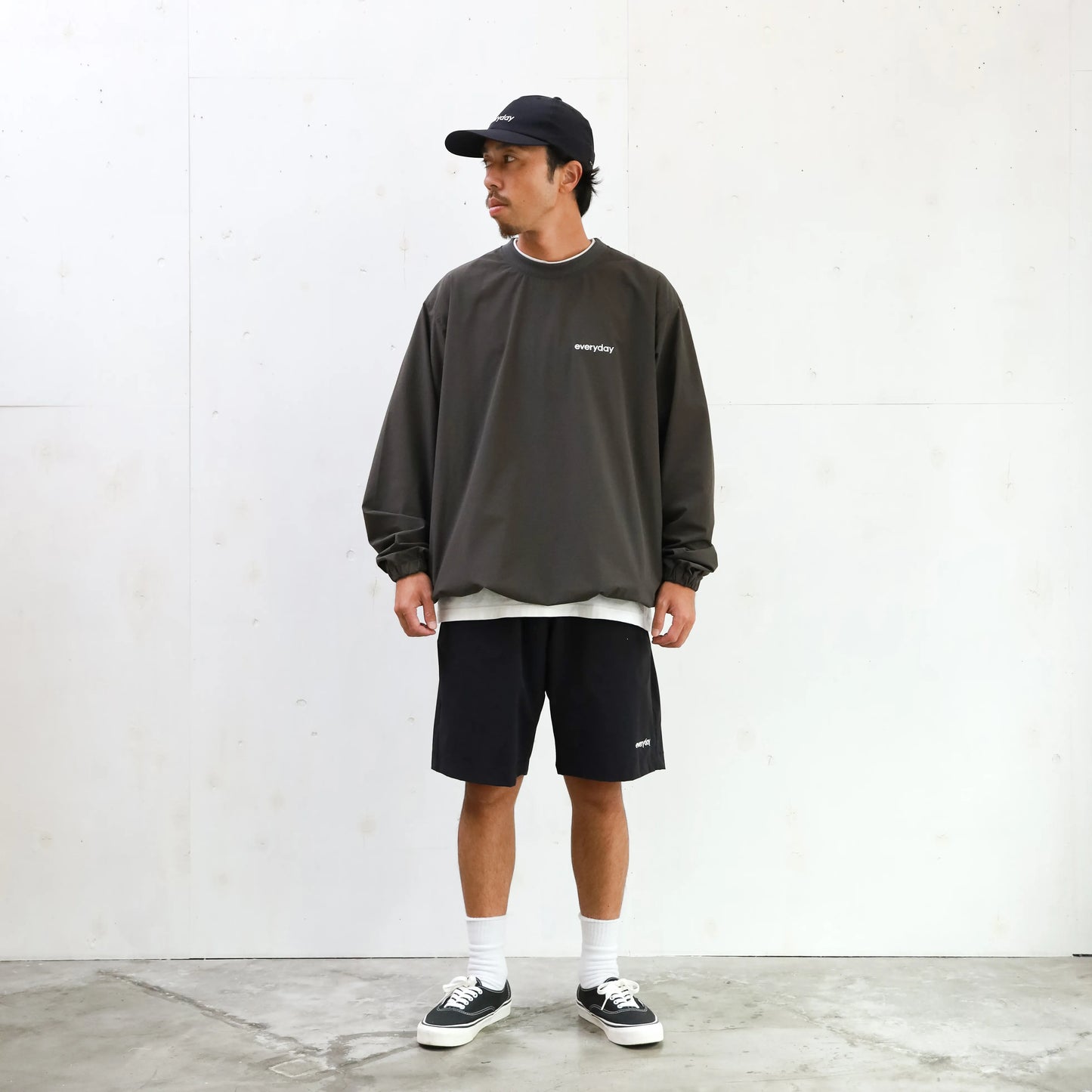 CORDURA 4WAY STRECH L/S ACTIVE P/O - CHARCOAL