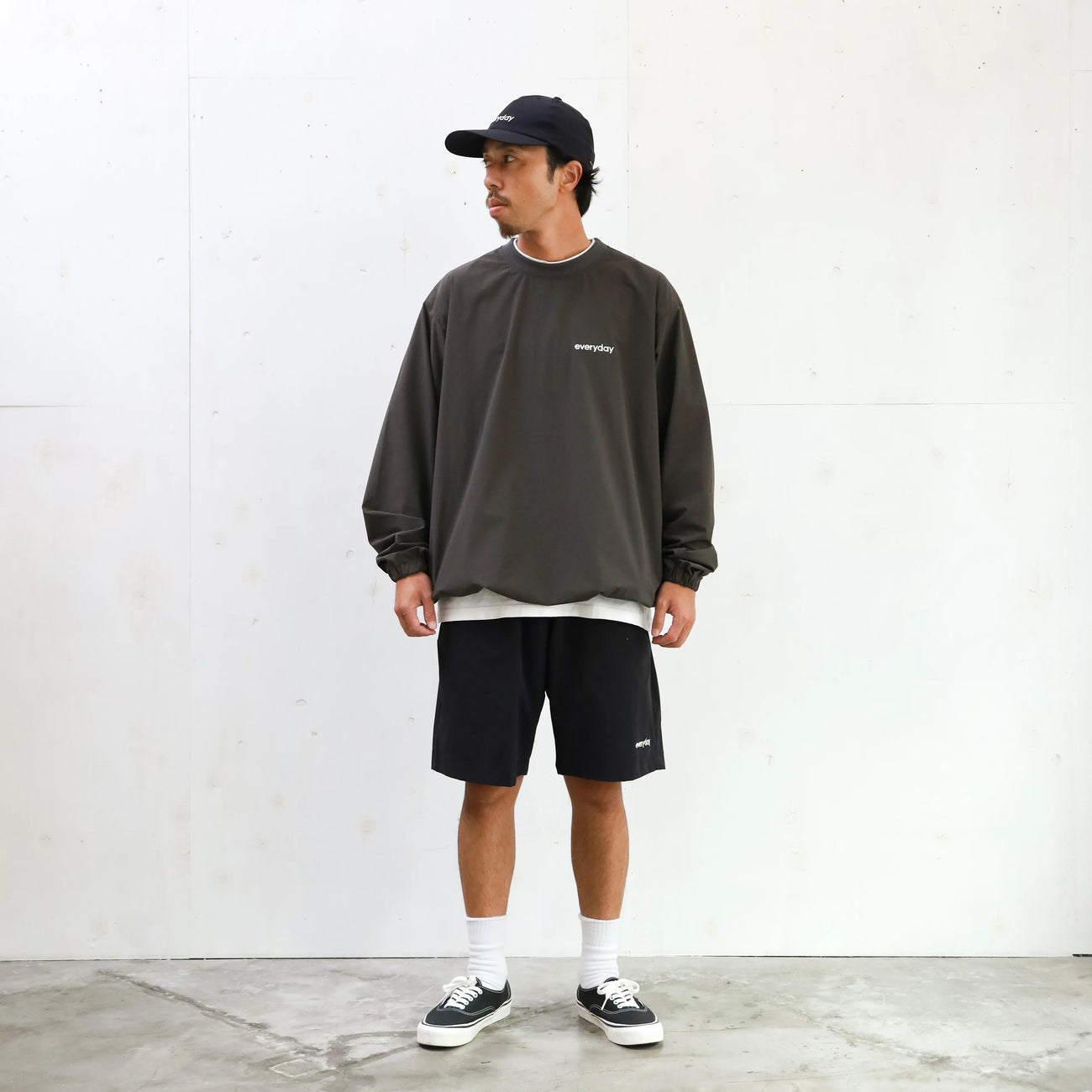 CORDURA 4WAY STRECH L/S ACTIVE P/O - CHARCOAL