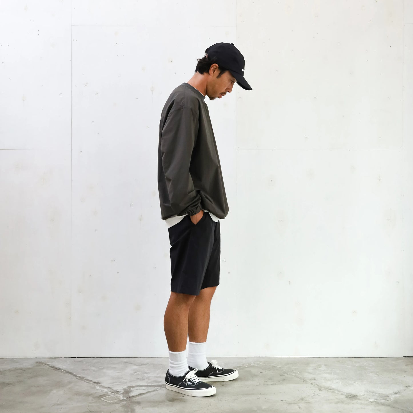 CORDURA 4WAY STRECH L/S ACTIVE P/O - CHARCOAL