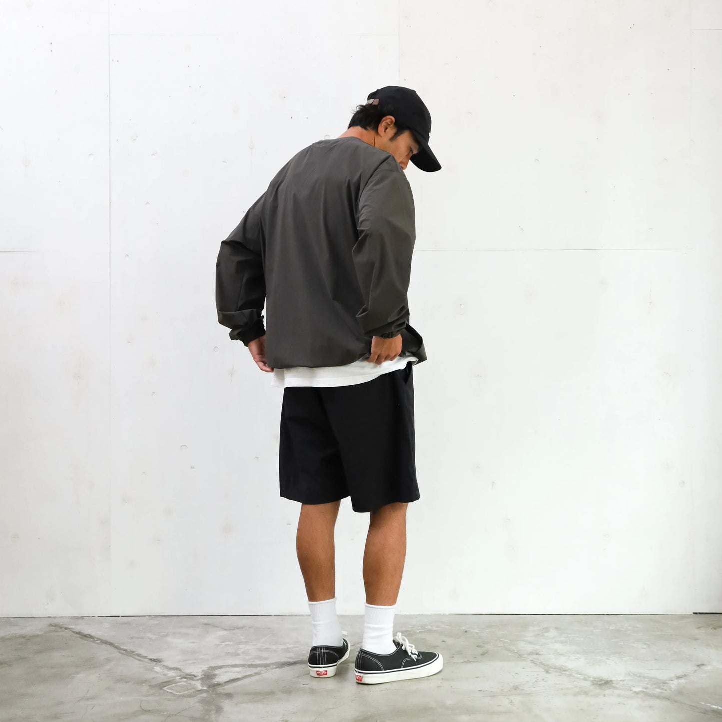 CORDURA 4WAY STRECH L/S ACTIVE P/O - CHARCOAL