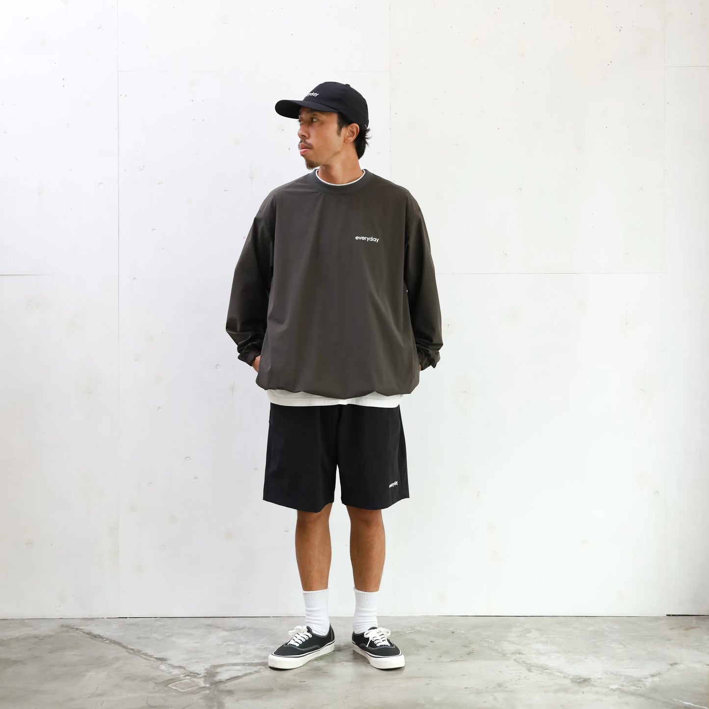 CORDURA 4WAY STRECH L/S ACTIVE P/O - CHARCOAL
