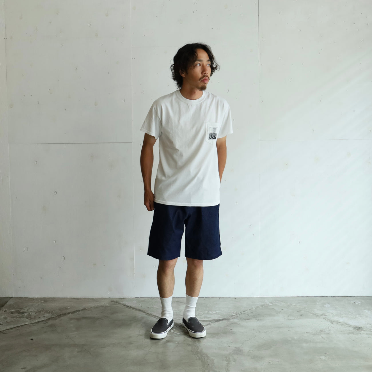 RELAX SHORTS Ⅱ (DENIM) - INDIGO