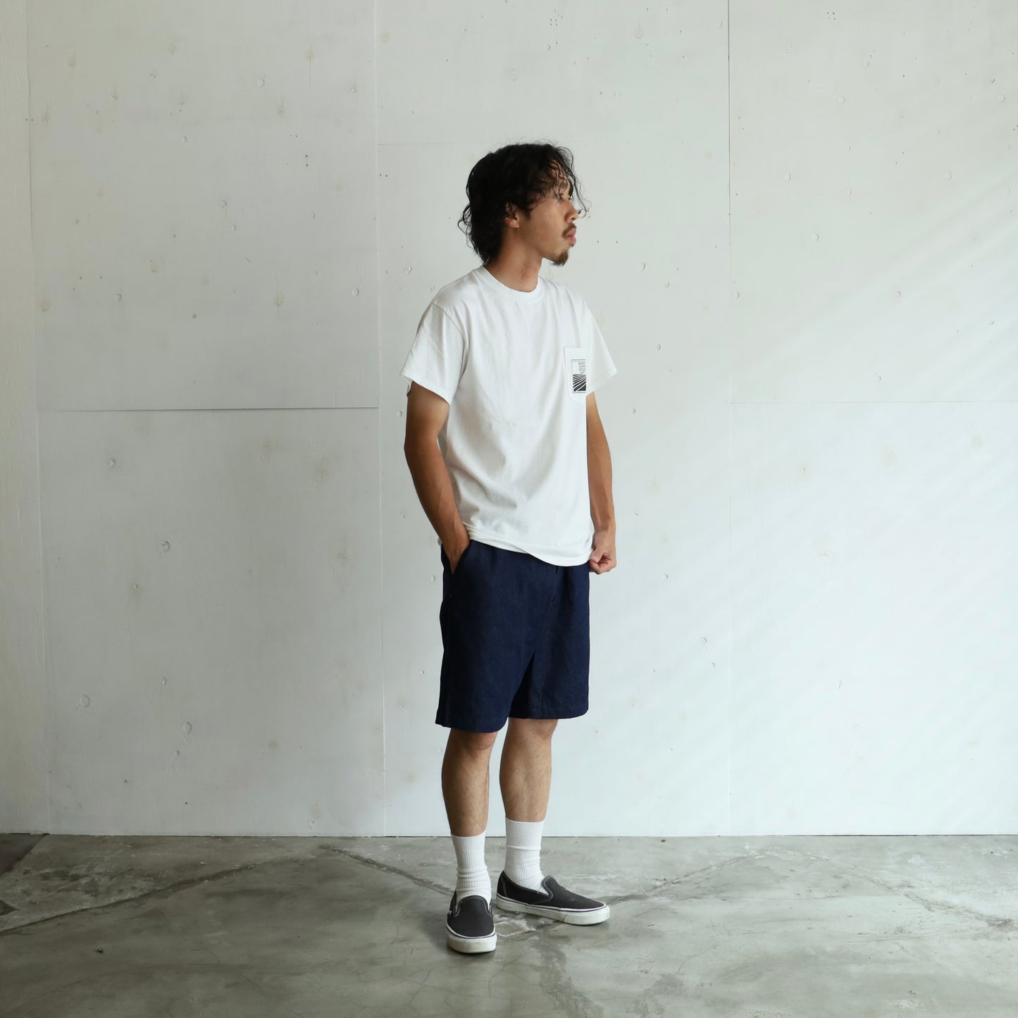 RELAX SHORTS Ⅱ (DENIM) - INDIGO