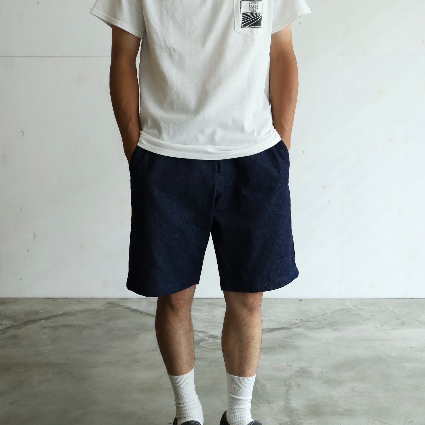 RELAX SHORTS Ⅱ (DENIM) - INDIGO