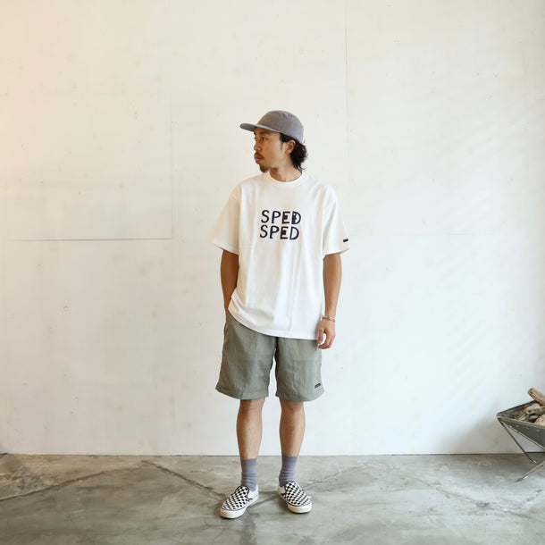 Keita Miyairi Double SPED - WHITE | Short pants every day