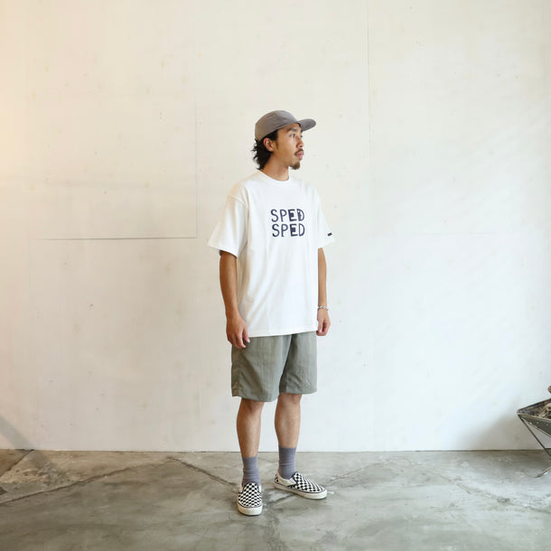 Keita Miyairi Double SPED - WHITE | Short pants every day