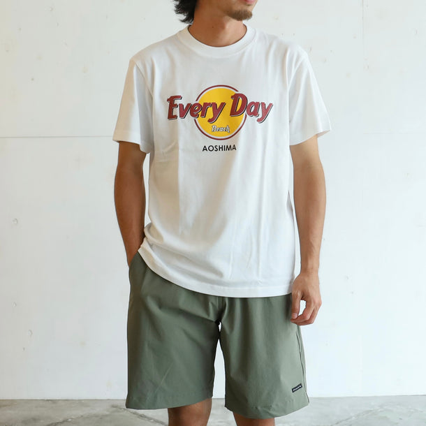 Beach Every Day - WHITE