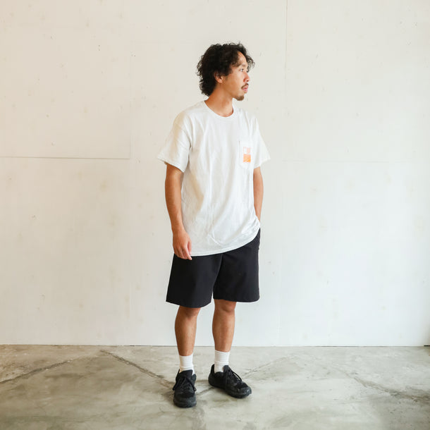 TEAM T-SHIRTS - WHITE × ORANGE