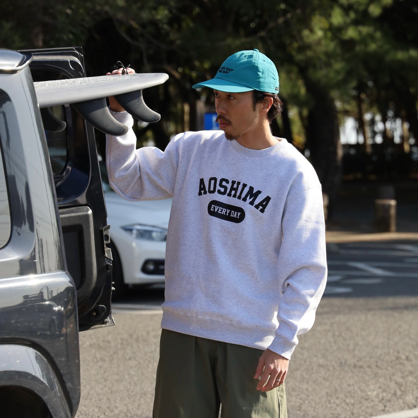 AOSHIMA EVERY DAY - ASH GRAY×BLACK