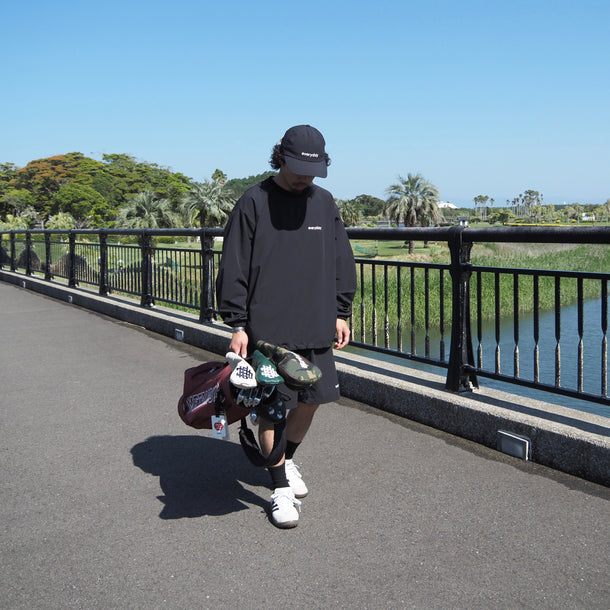 STRETCH 4WAY CORDURA L/S ACTIVE P/O - BLACK