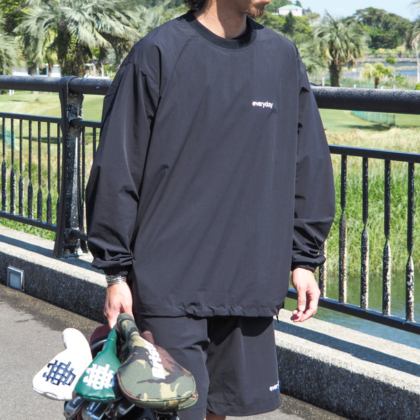 STRETCH 4WAY CORDURA L/S ACTIVE P/O - BLACK