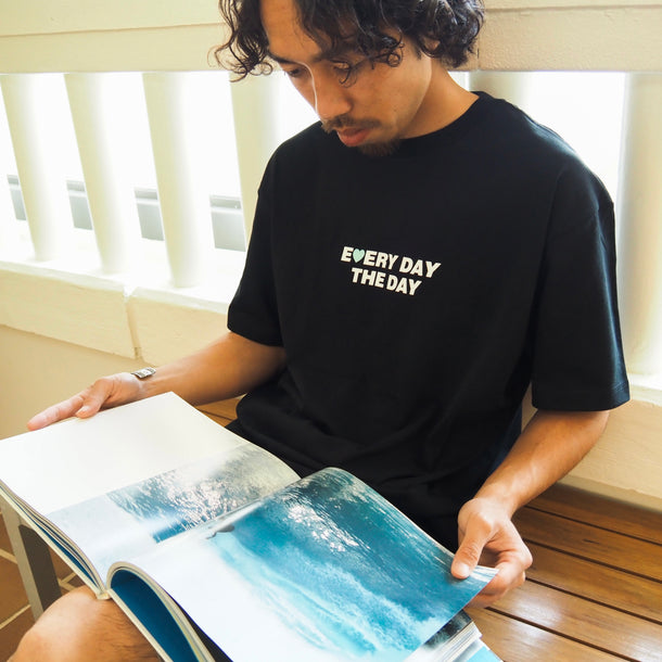 EVERY DAY THE DAY S/S T-SHIRTS - BLACK