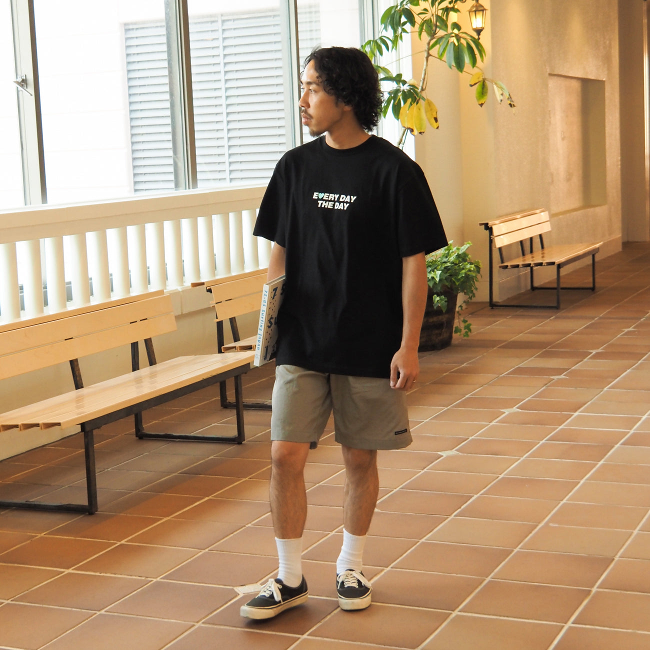 EVERY DAY THE DAY S/S T-SHIRTS - BLACK
