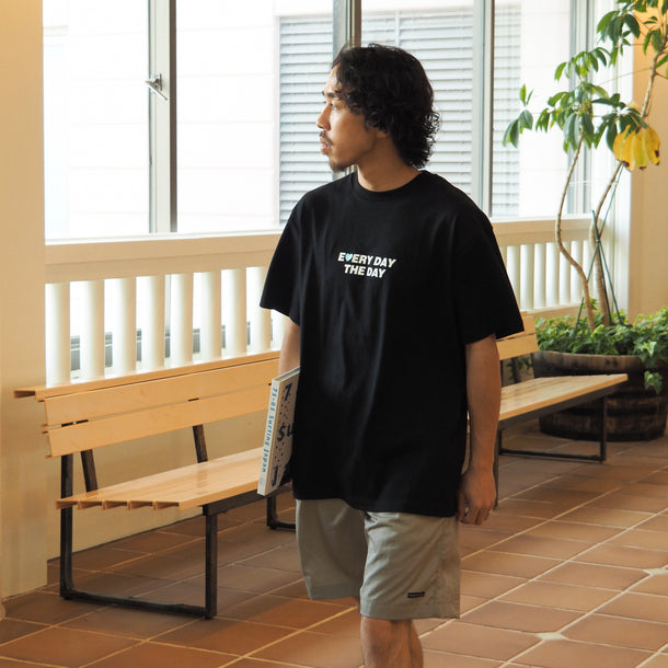 EVERY DAY THE DAY S/S T-SHIRTS - BLACK