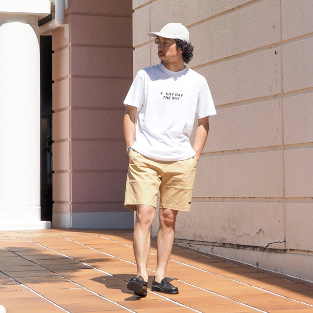 EVERY DAY THE DAY S/S T-SHIRTS - WHITE