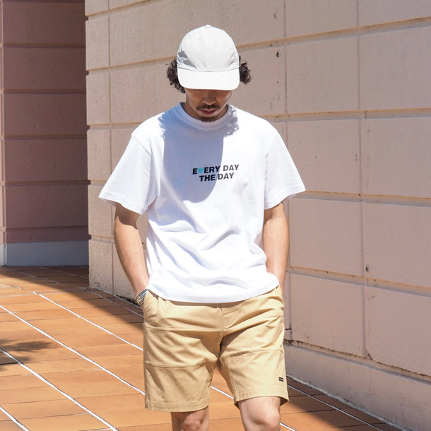 EVERY DAY THE DAY S/S T-SHIRTS - WHITE