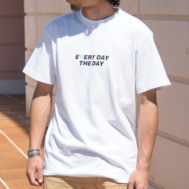 EVERY DAY THE DAY S/S T-SHIRTS - WHITE
