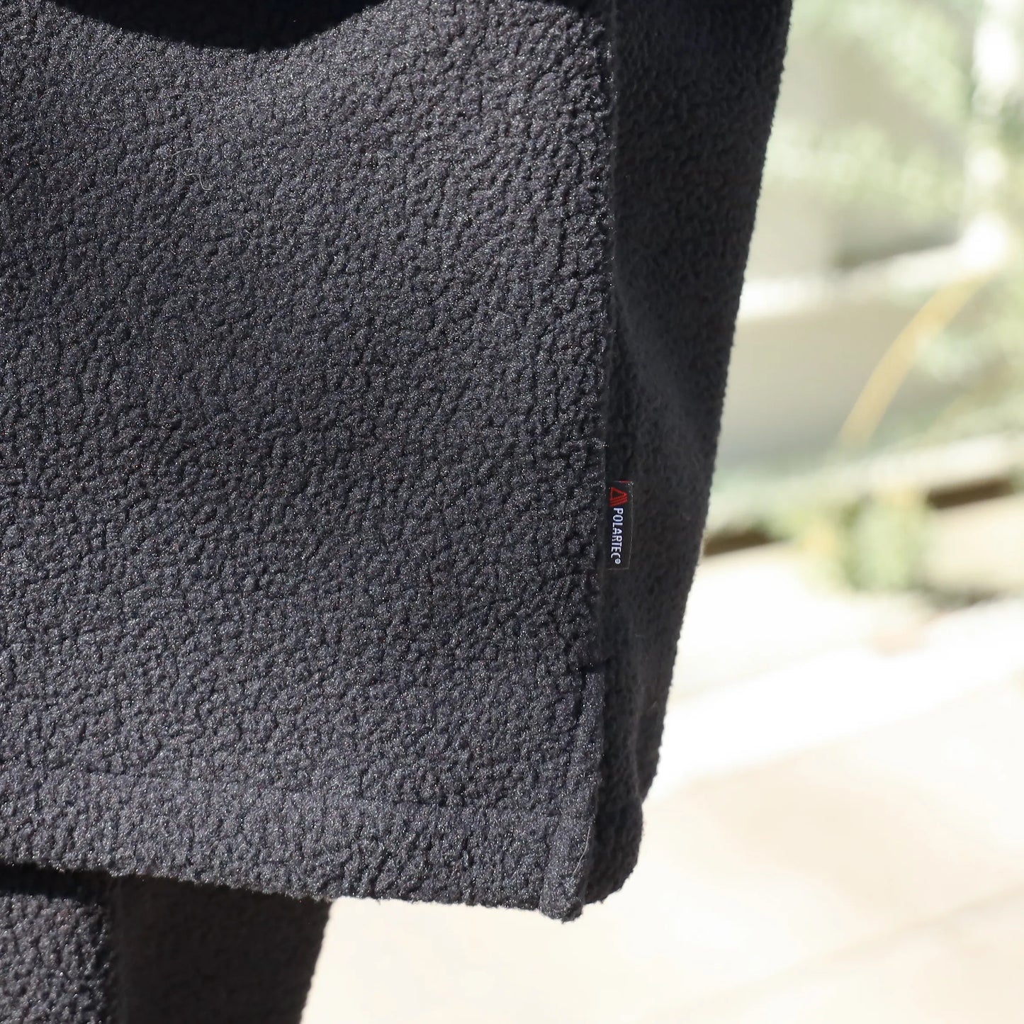 LOOSE CARDIGAN L/S W/PKT (THERMAL PRO) - BLACK