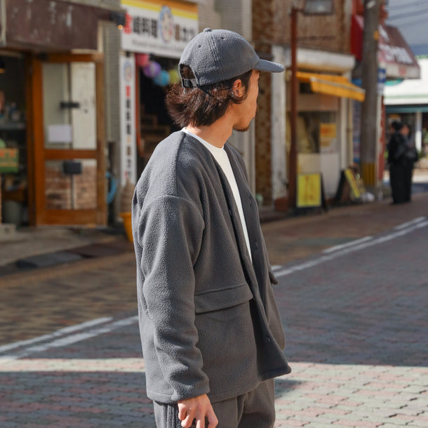 LOOSE CARDIGAN L/S W/PKT (THERMAL PRO) - CHARCOAL