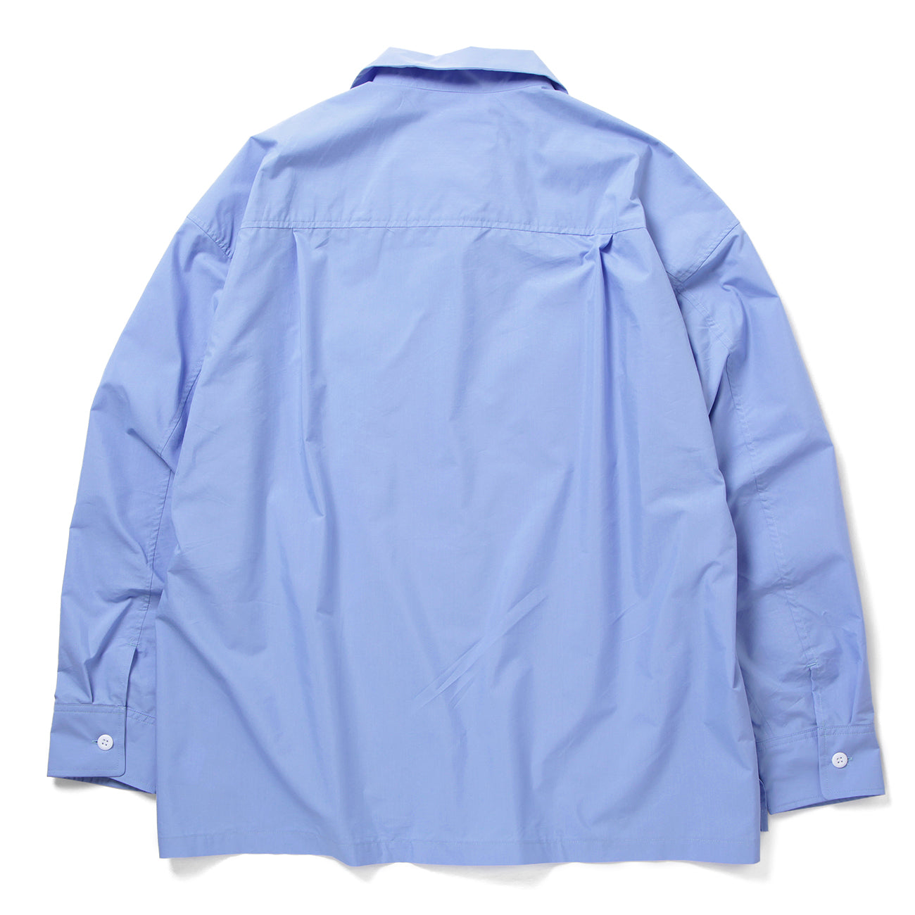 LOOSE SHIRTS L/S (COOL MAX) - BLUE