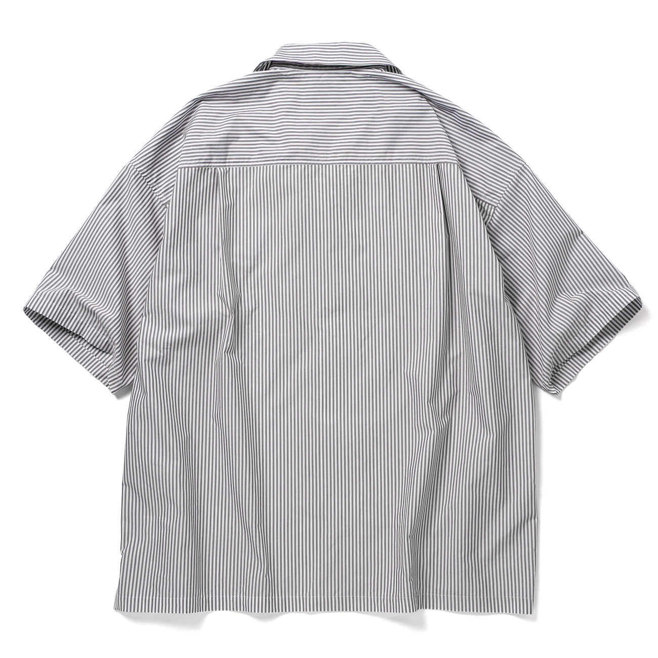 LOOSE SHIRTS S/S (COOL MAX) - BLACK STRIPE