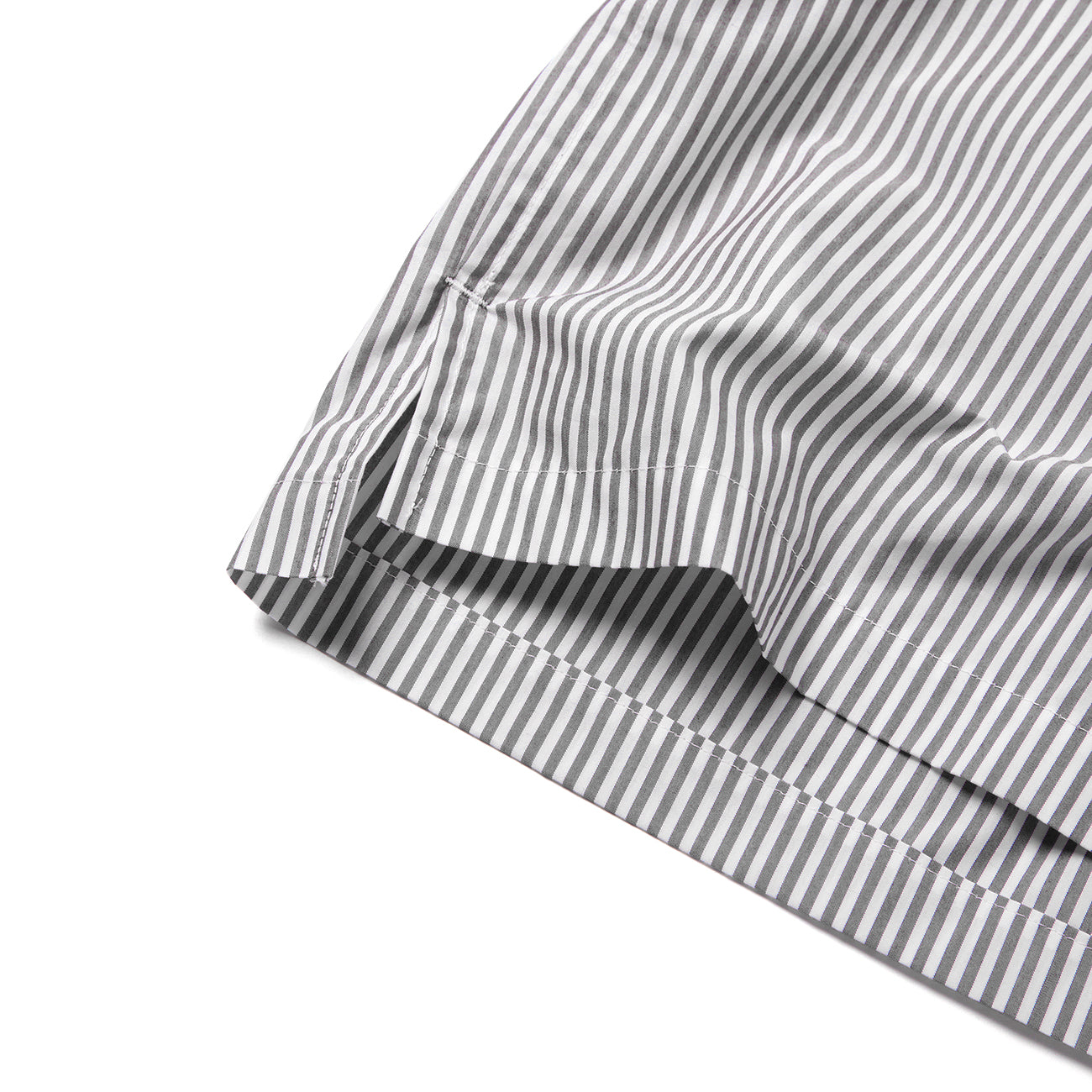 LOOSE SHIRTS S/S (COOL MAX) - BLACK STRIPE