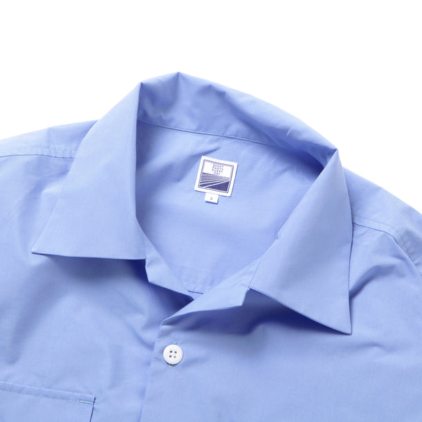 LOOSE SHIRTS S/S (COOL MAX) - BLUE