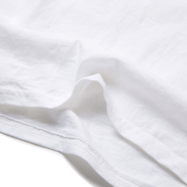 TEAM T-SHIRTS - WHITE × ORANGE