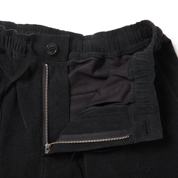 RELAX SHORTS II (CORDUROY) - BLACK