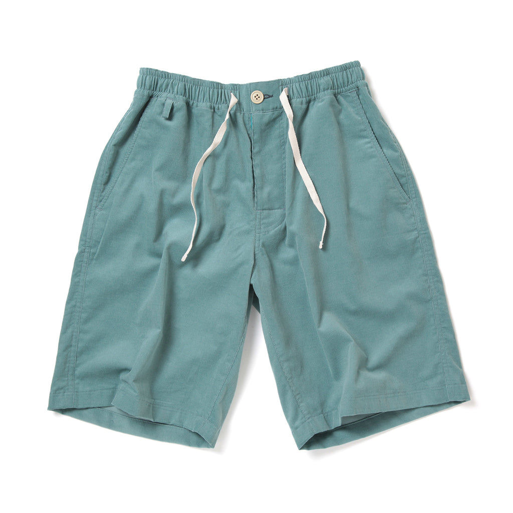 RELAX SHORTS II (CORDUROY) - SEA GREEN